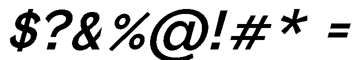 EPIBachGroteskV240823 BoldSlanted Font OTHER CHARS