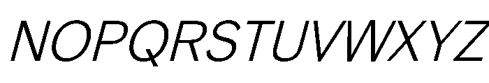 EPIBachGroteskV240823 ThinSlanted Font UPPERCASE