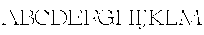 EPIMerkur DisplayThinExpanded Font UPPERCASE
