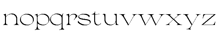 EPIMerkur DisplayThinExpanded Font LOWERCASE