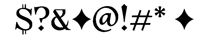 EPIMerkur HeadlineRegular Font OTHER CHARS