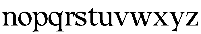 EPIMerkur HeadlineRegular Font LOWERCASE