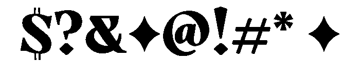 EPIMerkur TextBlack Font OTHER CHARS