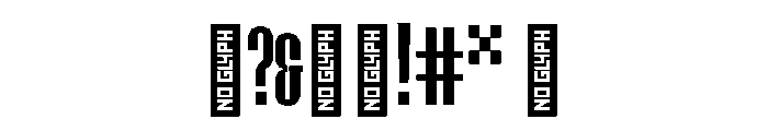EPIMotif Condensed Instance Font OTHER CHARS