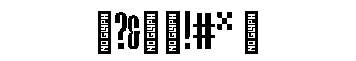 EPIMotif Condensed Font OTHER CHARS