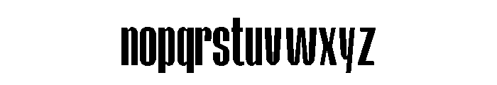 EPIMotif Condensed Font LOWERCASE