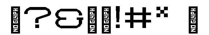 EPIMotif Extended Instance Font OTHER CHARS