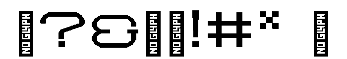 EPIMotif Extended Font OTHER CHARS