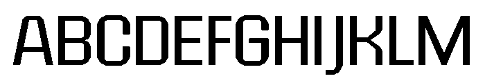 EPIMotif Regular Instance Font UPPERCASE