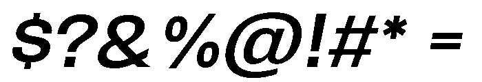 EPIStatikV230921 RegularItalic Font OTHER CHARS