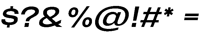 EPIStatikV230921 Semi ExtendedItalic Font OTHER CHARS