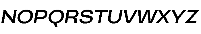 EPIStatikV230921 Semi ExtendedItalic Font UPPERCASE