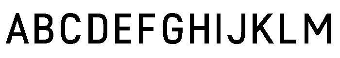 EPITrebinV240812 Regular Font UPPERCASE