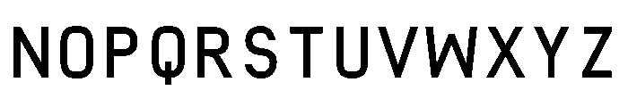 EPITrebinV240812 Regular Font UPPERCASE