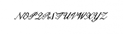 Epaulet (plain) Font UPPERCASE