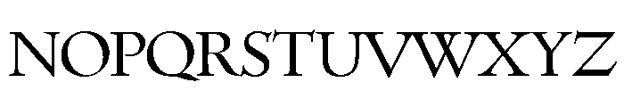 Epigrammata Regular Font UPPERCASE