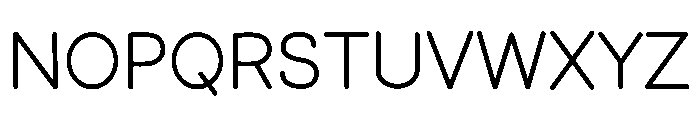 Equalis Font UPPERCASE