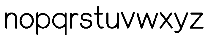 Equalis Font LOWERCASE