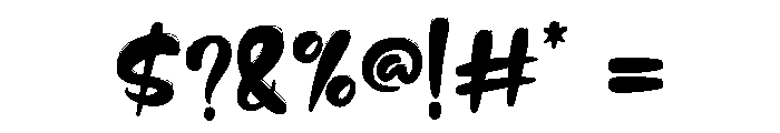 Equirox Regular Font OTHER CHARS
