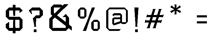 Equiva-Regular Font OTHER CHARS