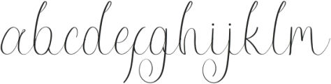 Eqoaby otf (400) Font LOWERCASE