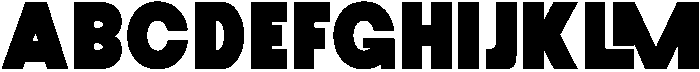 Equal  Regular otf (400) Font UPPERCASE