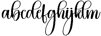 Equation Regular otf (400) Font LOWERCASE