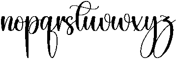 Equation Regular otf (400) Font LOWERCASE
