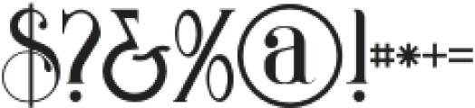 Equator otf (400) Font OTHER CHARS