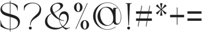 Equila Regular otf (400) Font OTHER CHARS