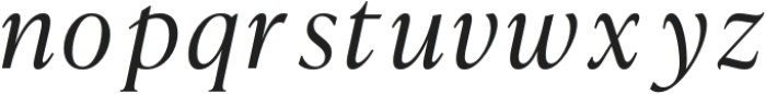 Equilibrium Light Italic otf (300) Font LOWERCASE