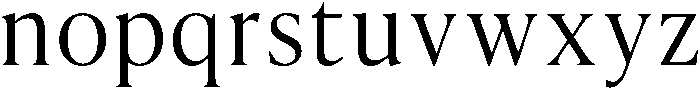 Equilibrium Light otf (300) Font LOWERCASE