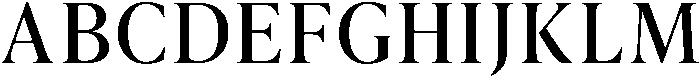 Equilibrium Regular otf (400) Font UPPERCASE