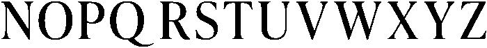 Equilibrium Regular otf (400) Font UPPERCASE