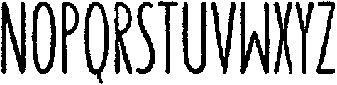 Equinox Regular otf (400) Font LOWERCASE