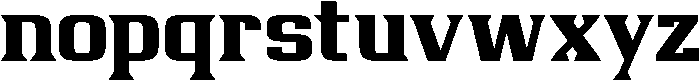 Equinox Regular otf (400) Font LOWERCASE