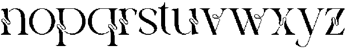 Equira otf (400) Font LOWERCASE