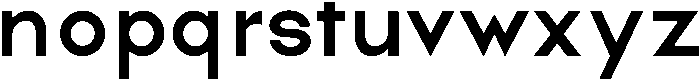 Equivalent Bold otf (700) Font LOWERCASE