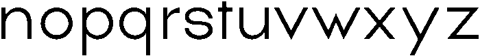 Equivalent Light otf (300) Font LOWERCASE