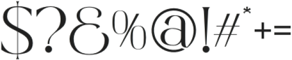 eQuity otf (400) Font OTHER CHARS
