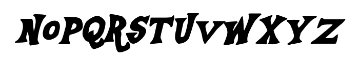 Equestria Bold Italic Font LOWERCASE