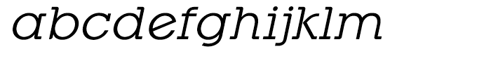 Equalis Italic Font LOWERCASE
