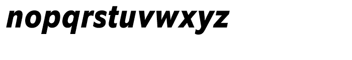 Equip Condensed ExtraBold Italic Font LOWERCASE