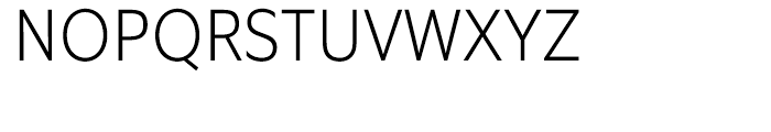 Equip Condensed ExtraLight Font UPPERCASE