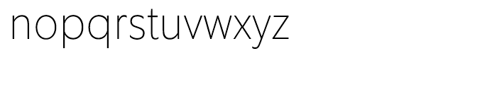Equip Condensed Thin Font LOWERCASE