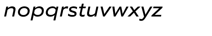 Equip Extended Italic Font LOWERCASE
