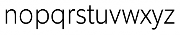 EquipCondensed ExtraLight Font LOWERCASE