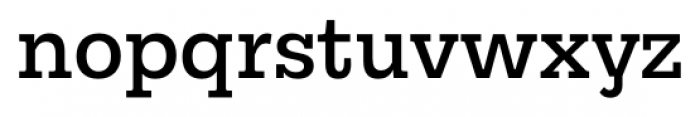 Equitan Slab Semi Bold Font LOWERCASE