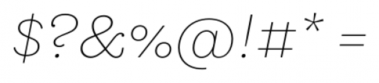 Equitan Slab Thin Italic Font OTHER CHARS