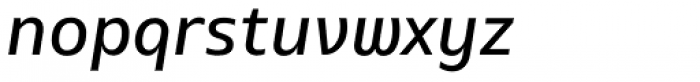 EQ Std Italic Font LOWERCASE